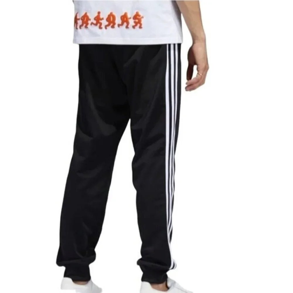 ADIDAS Men's‎ Pants Originals 3 Stripe Track Black/White H31304 Size XL Slim Fit